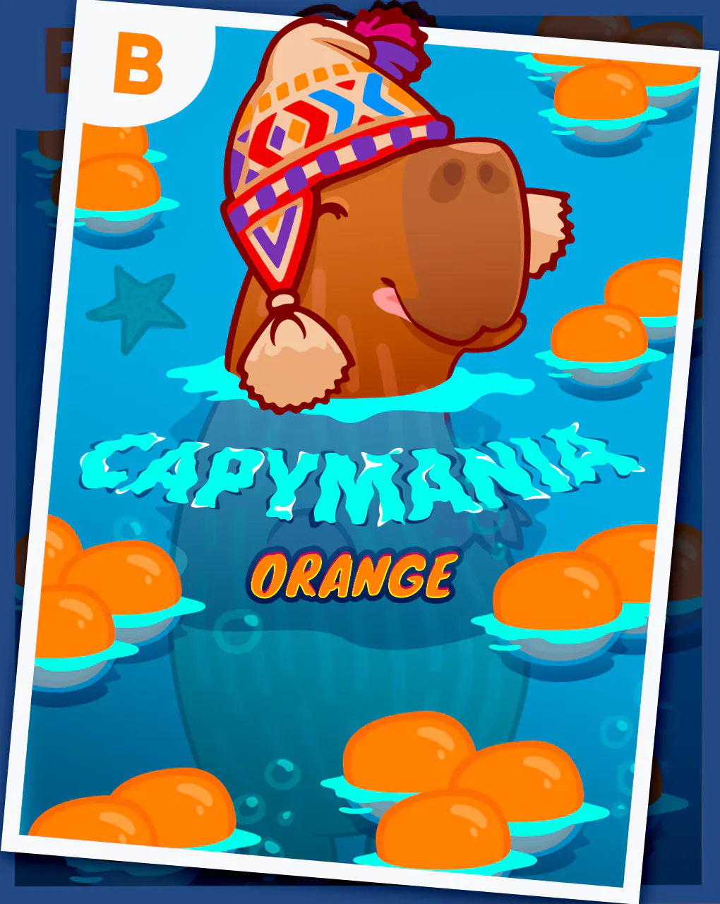 Capymania Orange - JETPLANE168