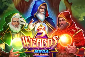 Playtech : Mega Fire Blaze: 3 Wizards - JETPLANE168