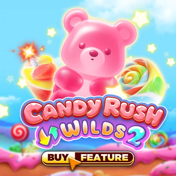 Microgaming : Candy Rush Wilds 2 - JETPLANE168