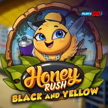 PlaynGo : Honey Rush Black and Yellow - JETPLANE168