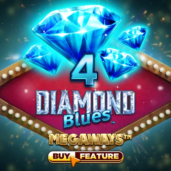 Microgaming : 4 Diamond Blues&trade; - Megaways&trade; - JETPLANE168