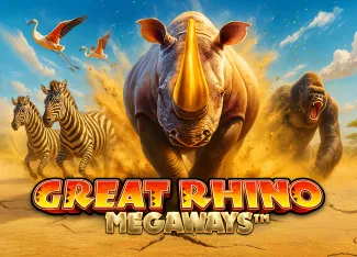 Pragmatic : Great Rhino Megaways - JETPLANE168