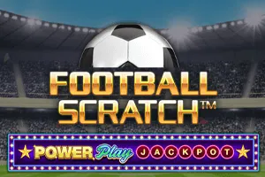 Playtech : Football Scratch PowerPlay Jackpot - JETPLANE168