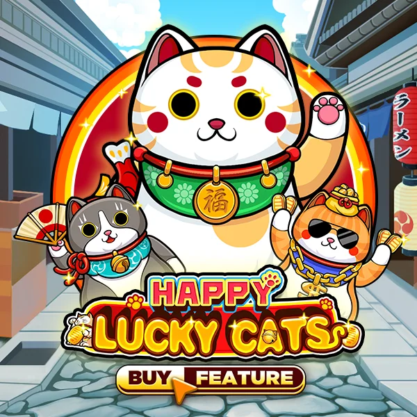 Microgaming : Happy Lucky Cats - JETPLANE168