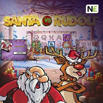 NetEnt : Santa vs Rudolf - JETPLANE168
