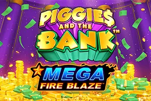 Playtech : Mega Fire Blaze: Piggies and the Bank™ PPJP - JETPLANE168