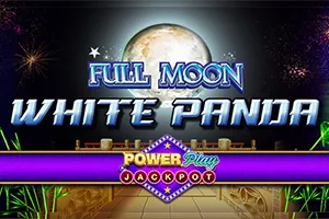 Playtech : Full Moon: White Panda PowerPlay Jackpot - JETPLANE168