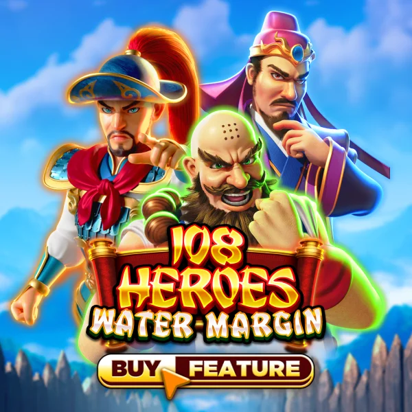 Microgaming : 108 Heroes Water Margin - JETPLANE168