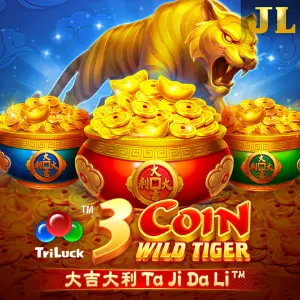 Jili : 3 Coin Wild Tiger - JETPLANE168