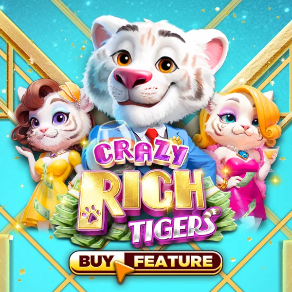 Microgaming : Crazy Rich Tigers - JETPLANE168