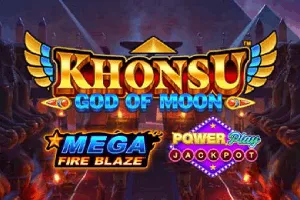 Playtech : Mega Fire Blaze: Khonsu God of Moon PowerPlay Jackpot - JETPLANE168
